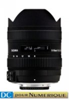 image objectif Sigma 8-16 8-16mm F4.5-5.6 DC HSM pour Konica