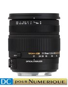 image objectif Sigma 17-70 17-70mm F2.8-4 DC Macro OS HSM pour Konica