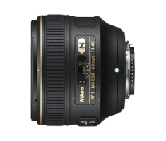 image objectif Nikon 58 AF-S NIKKOR 58mm f/1.4G
