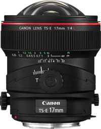 image objectif Canon 17 TS-E 17mm f/4L