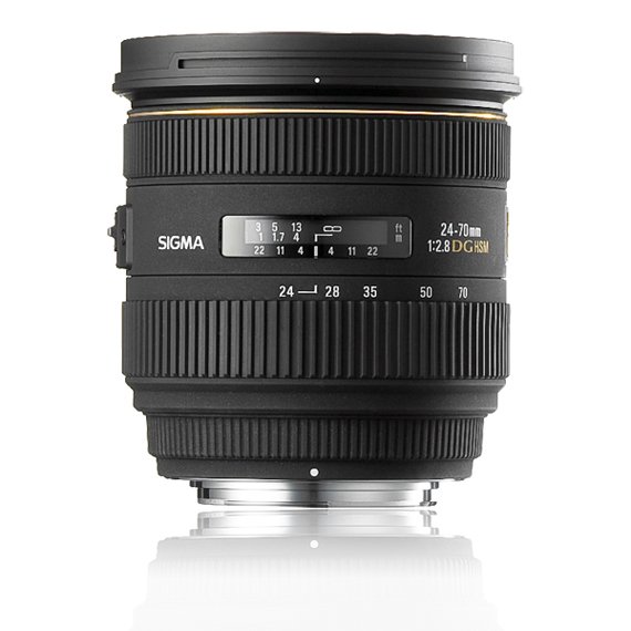 image objectif Sigma 24-70 24-70mm F2.8 IF EX DG HSM pour Sony
