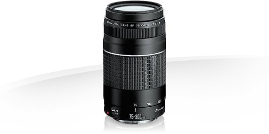 image objectif Canon 75-300 EF 75-300mm f/4-5.6 III pour Canon